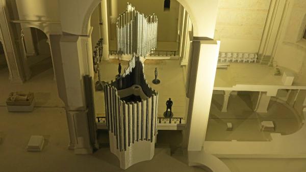 Chororgel im Modell